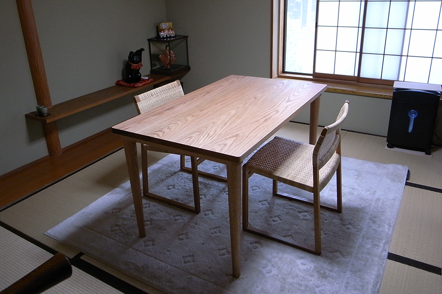 P304ダイニングテーブル（Oak） | P304 Dining Table (Oak)